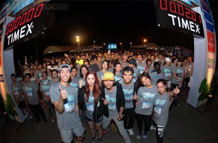 นักวิ่งนับ 1,000 ร่วมวิ่งเพื่อต่อลมหายใจให้น้อง สร้างธนาคารออกซิเจนครั้งแรกในประเทศไทย