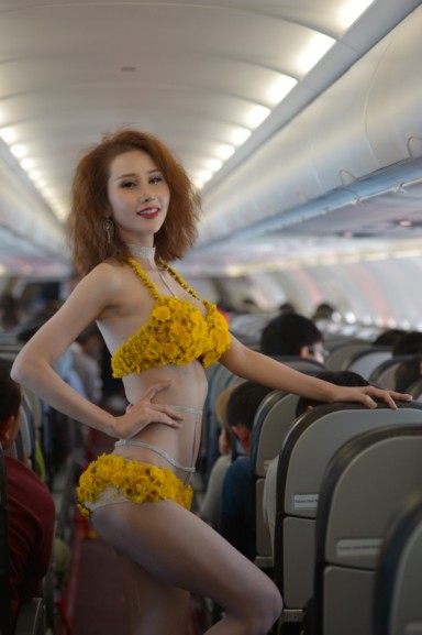 บิกินี่ดอกไม้ กรุงเทพฯ–ดาลัด  สายการบินไทยเวียตเจ็ท